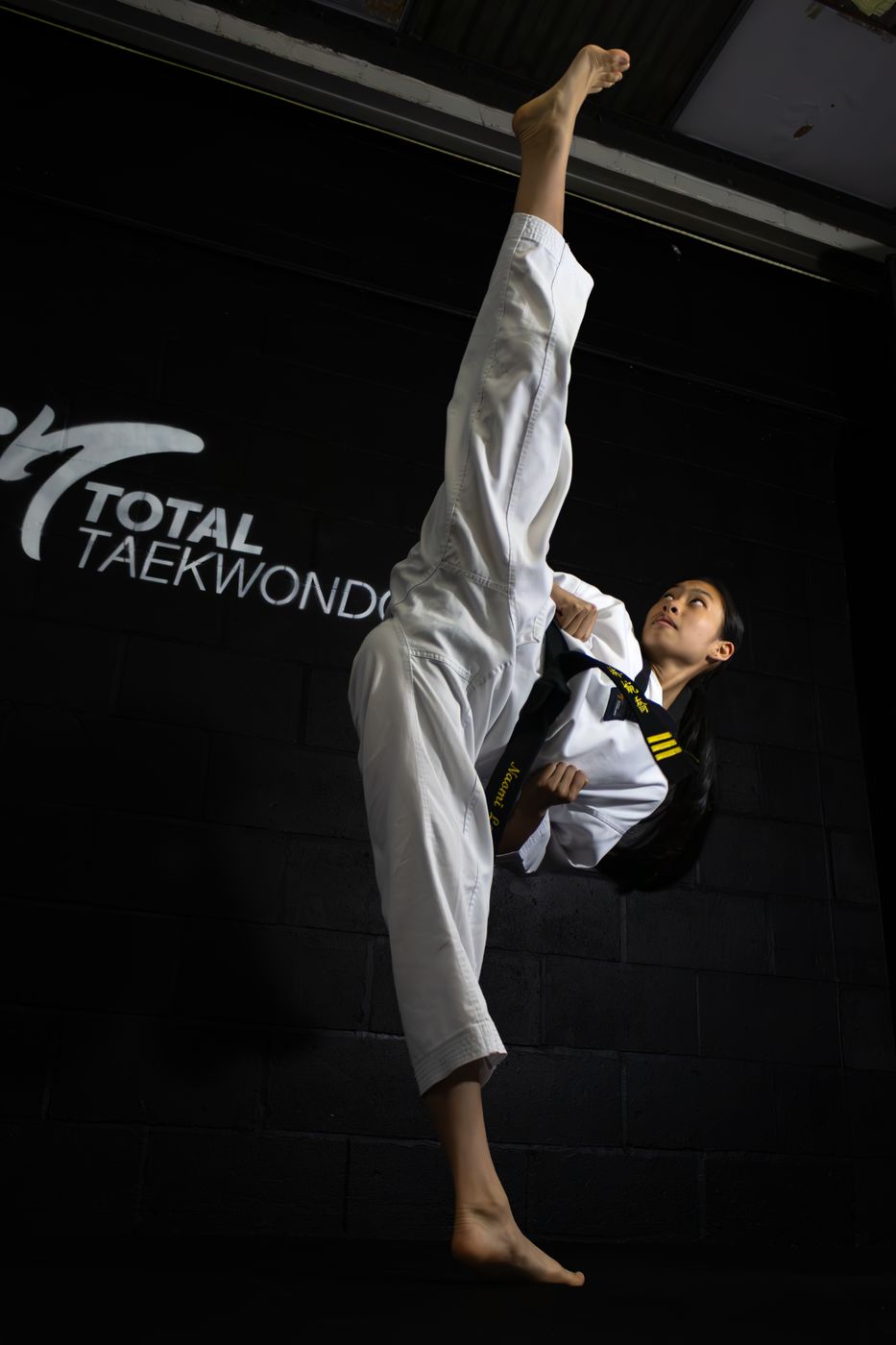 Teen Taekwondo class at Total Taekwondo