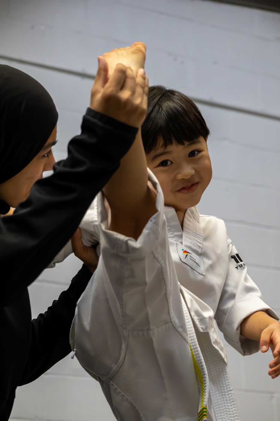 Training at Total Taekwondo