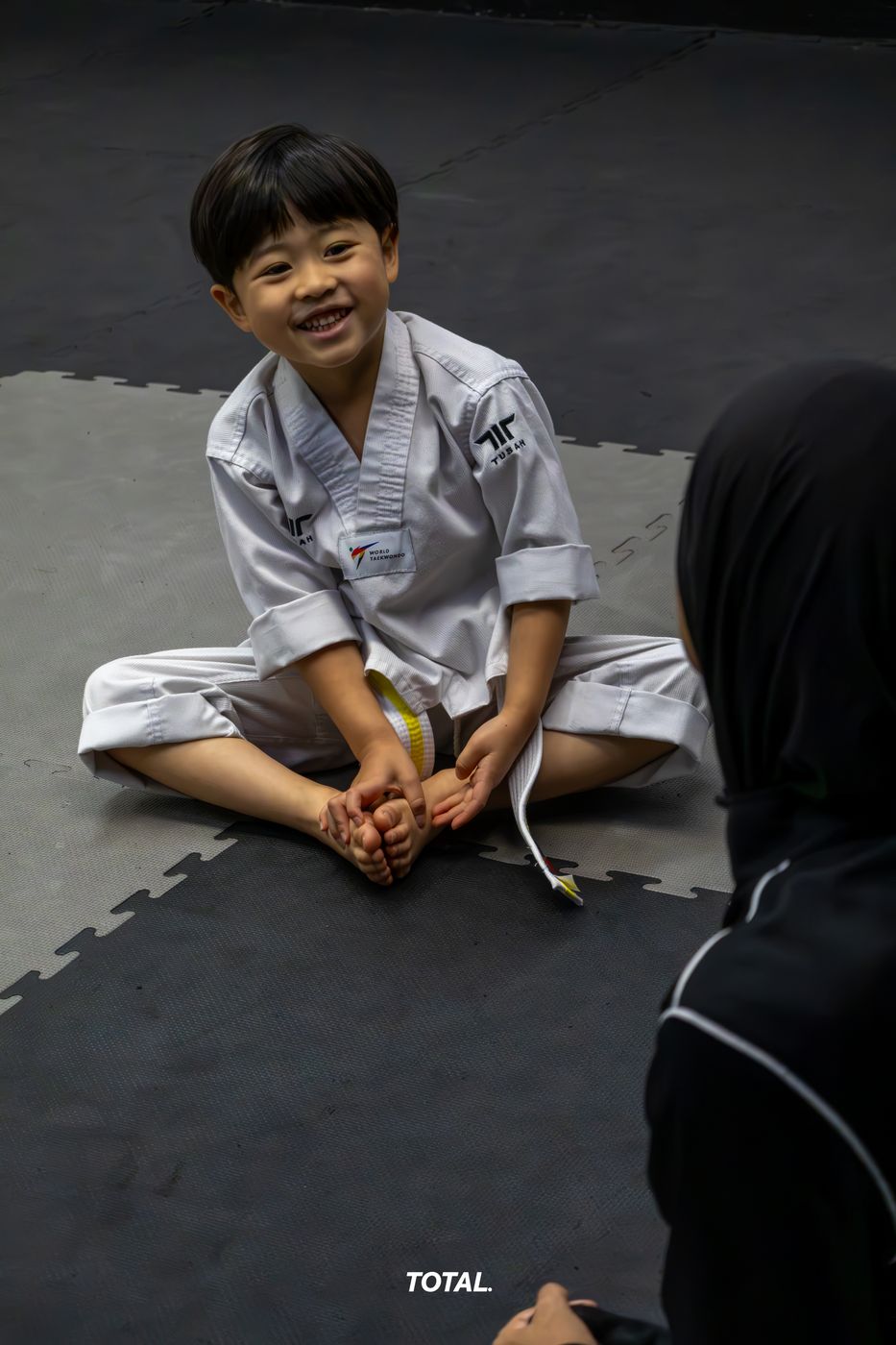 Taekwondo Tots class at Total Taekwondo